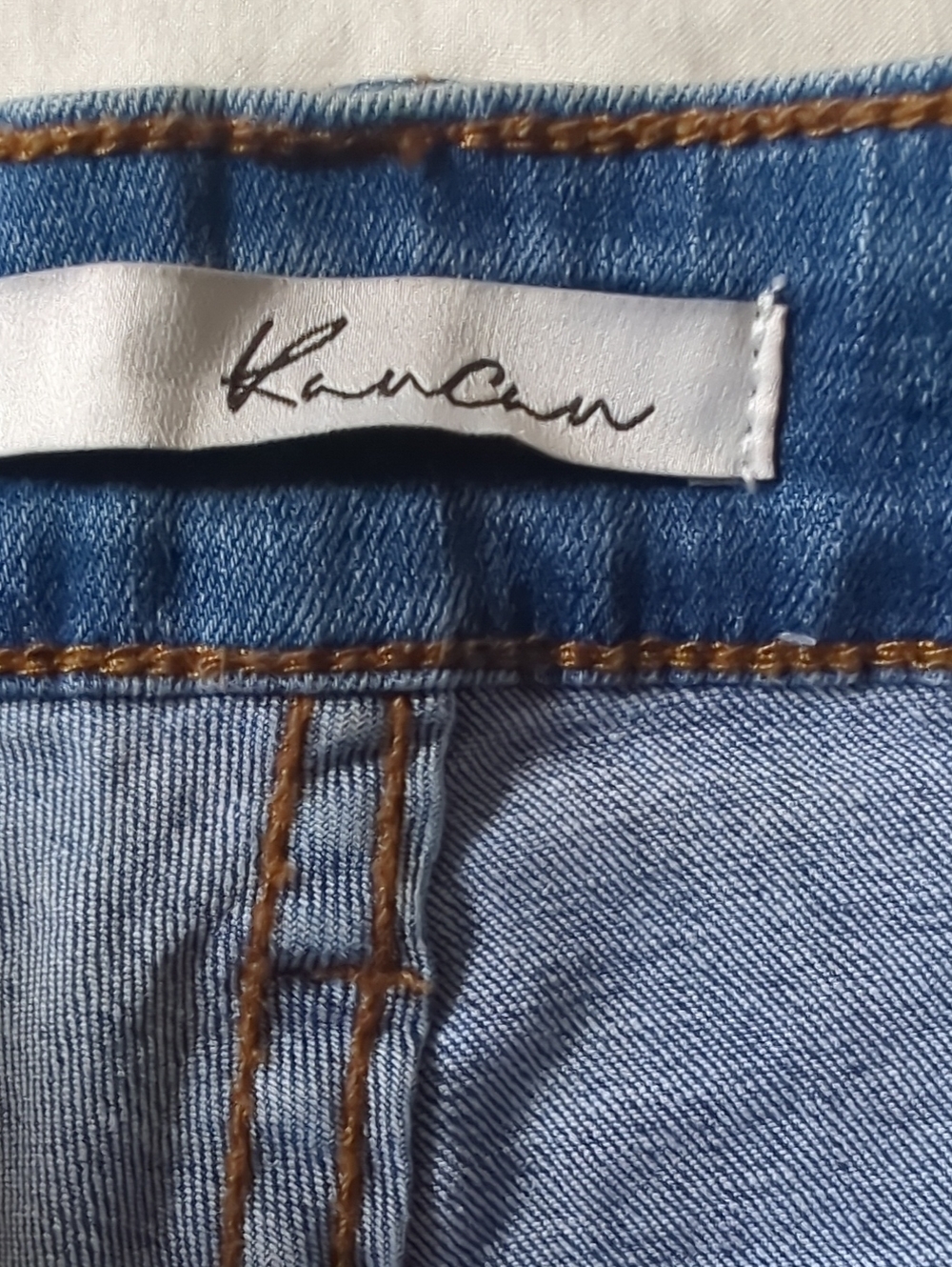 Women's Distressed Blue Denim Shorts Bundle Old Navy (10) KanCan (9). - Picture 6 of 8